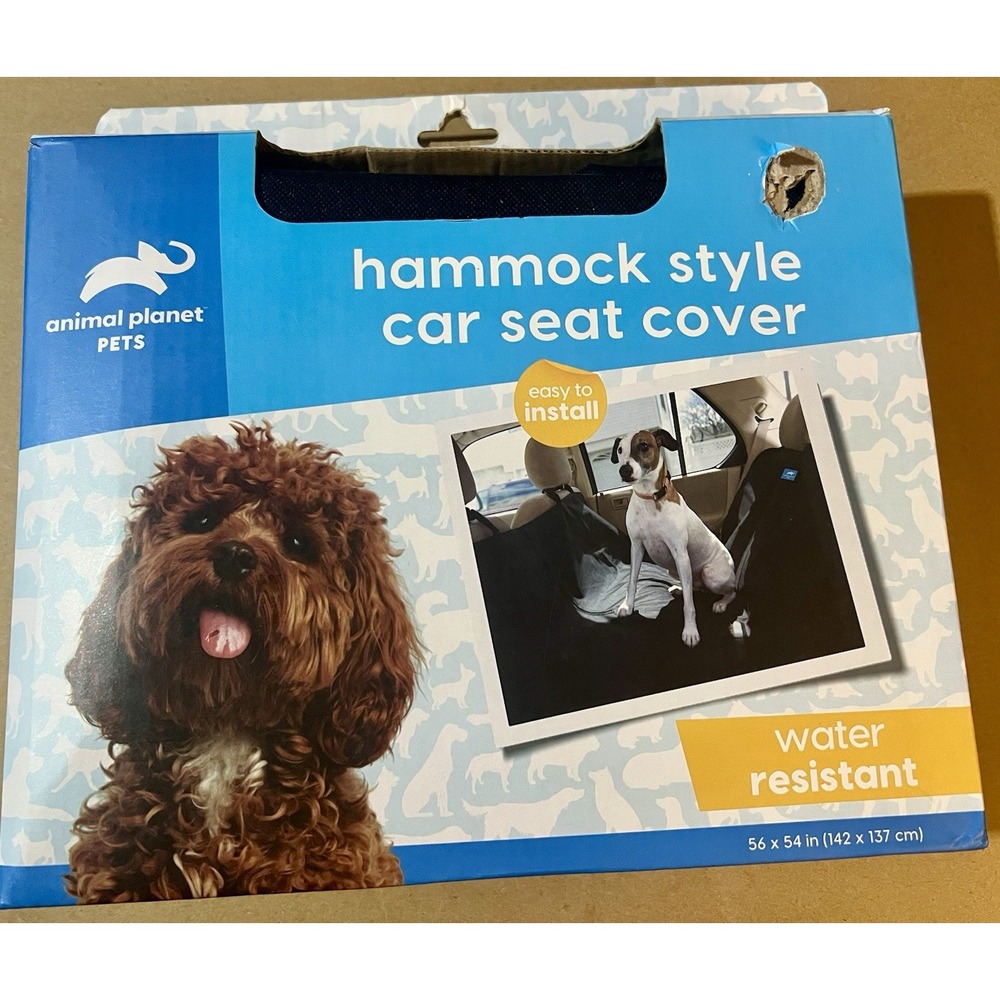 Animal Planet Hammock Style Seat Cover 56"x54" Slight Box Damage